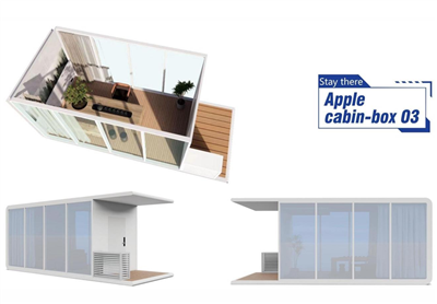 Combinación de caja de cabina de manzana